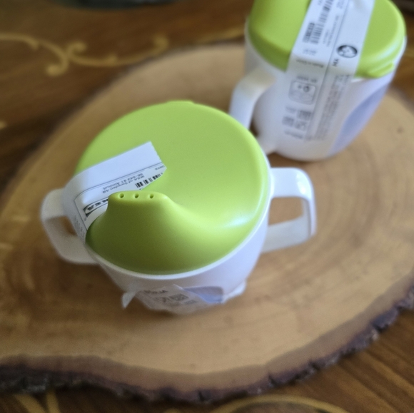 IKEA Borja baby training/sippy cup. Set of 2 - Picture 4 of 6